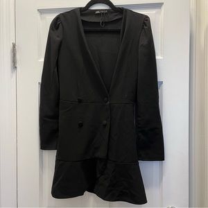 Zara puff sleeve dress